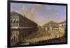 Palace Square in Naples-Gaspar van Wittel-Framed Giclee Print