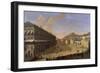 Palace Square in Naples-Gaspar van Wittel-Framed Giclee Print