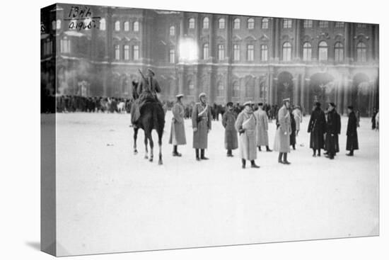 Palace Square, St Petersburg, Russia, on Bloody Sunday, 1905-null-Stretched Canvas