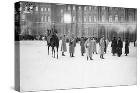 Palace Square, St Petersburg, Russia, on Bloody Sunday, 1905-null-Stretched Canvas