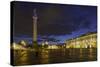 Palace Square, the Hermitage, Winter Palace, St. Petersburg, Russia-Gavin Hellier-Stretched Canvas