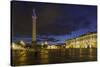 Palace Square, the Hermitage, Winter Palace, St. Petersburg, Russia-Gavin Hellier-Stretched Canvas