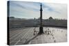 Palace Square with the Alexander Column before the Hermitage (Winter Palace)-Michael-Stretched Canvas