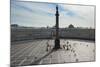 Palace Square with the Alexander Column before the Hermitage (Winter Palace)-Michael-Mounted Photographic Print