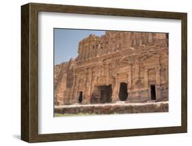 Palace Tomb, Royal Tombs, Petra, Jordan, Middle East-Richard Maschmeyer-Framed Photographic Print