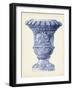 Palace Urns in Indigo II-Vision Studio-Framed Art Print