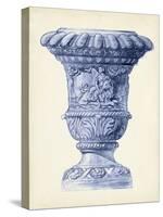 Palace Urns in Indigo II-Vision Studio-Stretched Canvas