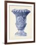 Palace Urns in Indigo II-Vision Studio-Framed Art Print