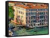 Palace with Decay Charme in Venice-Markus Bleichner-Framed Stretched Canvas