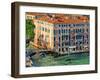 Palace with Decay Charme in Venice-Markus Bleichner-Framed Art Print