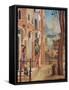 Palace with Guards-Lazzaro Bastiani-Framed Stretched Canvas
