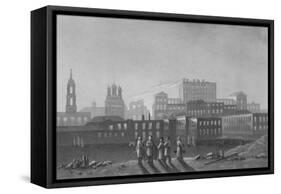 'Palaces of Pashov Menzikov, Apraxin &c. Belgorod, Moscow', 1817-I Clark-Framed Stretched Canvas