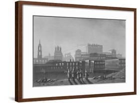 'Palaces of Pashov Menzikov, Apraxin &c. Belgorod, Moscow', 1817-I Clark-Framed Giclee Print