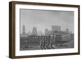 'Palaces of Pashov Menzikov, Apraxin &c. Belgorod, Moscow', 1817-I Clark-Framed Giclee Print