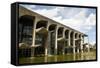 Palacio da Justica, Brasilia, UNESCO World Heritage Site, Brazil, South America-Yadid Levy-Framed Stretched Canvas