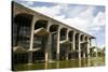 Palacio da Justica, Brasilia, UNESCO World Heritage Site, Brazil, South America-Yadid Levy-Stretched Canvas