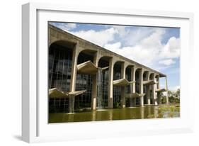 Palacio da Justica, Brasilia, UNESCO World Heritage Site, Brazil, South America-Yadid Levy-Framed Photographic Print