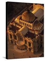 Palacio De Bellas Artes, Mexico City, Mexico-Walter Bibikow-Stretched Canvas