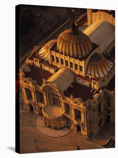 Palacio De Bellas Artes, Mexico City, Mexico-Walter Bibikow-Stretched Canvas