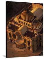 Palacio De Bellas Artes, Mexico City, Mexico-Walter Bibikow-Stretched Canvas