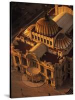 Palacio De Bellas Artes, Mexico City, Mexico-Walter Bibikow-Stretched Canvas