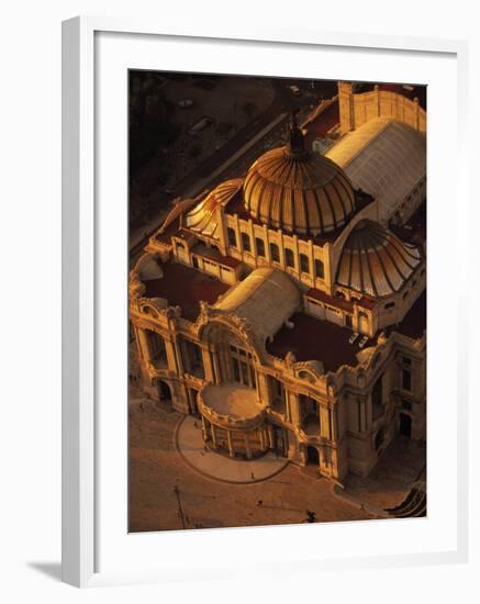 Palacio De Bellas Artes, Mexico City, Mexico-Walter Bibikow-Framed Premium Photographic Print