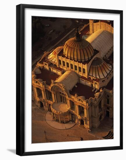 Palacio De Bellas Artes, Mexico City, Mexico-Walter Bibikow-Framed Premium Photographic Print