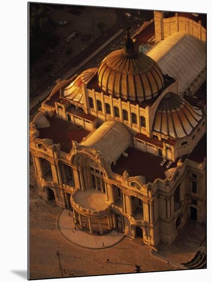 Palacio De Bellas Artes, Mexico City, Mexico-Walter Bibikow-Mounted Photographic Print