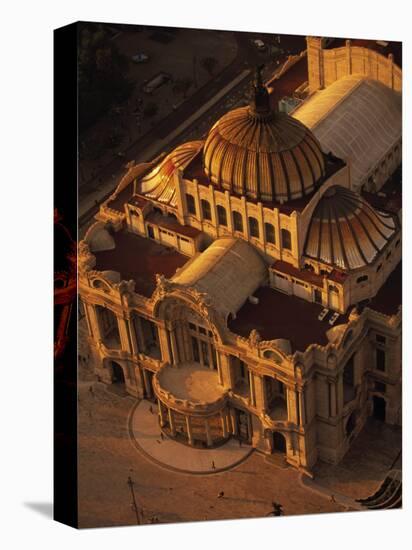 Palacio De Bellas Artes, Mexico City, Mexico-Walter Bibikow-Stretched Canvas