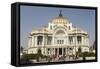 Palacio De Belles Artes and Torre Latinoamericana, Mexico City, Mexico, North America-Tony Waltham-Framed Stretched Canvas