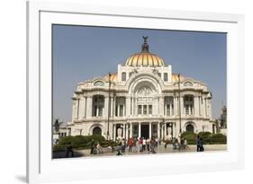 Palacio De Belles Artes and Torre Latinoamericana, Mexico City, Mexico, North America-Tony Waltham-Framed Photographic Print