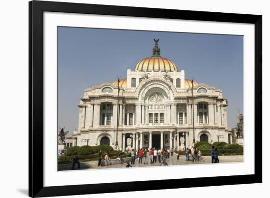 Palacio De Belles Artes and Torre Latinoamericana, Mexico City, Mexico, North America-Tony Waltham-Framed Photographic Print