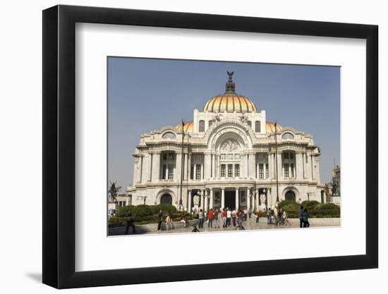 Palacio De Belles Artes and Torre Latinoamericana, Mexico City, Mexico, North America-Tony Waltham-Framed Photographic Print