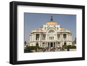 Palacio De Belles Artes and Torre Latinoamericana, Mexico City, Mexico, North America-Tony Waltham-Framed Photographic Print