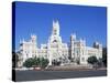 Palacio De Comunicaciones, Plaza De La Cibeles, Madrid, Spain-Hans Peter Merten-Stretched Canvas