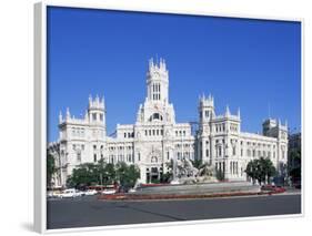 Palacio De Comunicaciones, Plaza De La Cibeles, Madrid, Spain-Hans Peter Merten-Framed Photographic Print