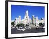 Palacio De Comunicaciones, Plaza De La Cibeles, Madrid, Spain-Hans Peter Merten-Framed Photographic Print