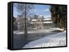 Palacio De Cristal, Retiro Park, Madrid, Spain, Europe-Marco Cristofori-Framed Stretched Canvas