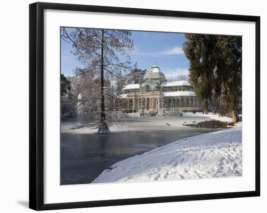 Palacio De Cristal, Retiro Park, Madrid, Spain, Europe-Marco Cristofori-Framed Photographic Print
