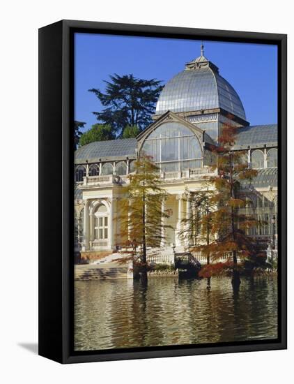 Palacio De Crystal, Madrid, Spain, Europe-Upperhall Ltd-Framed Stretched Canvas