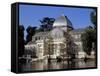 Palacio De Crystal, Madrid, Spain-Upperhall-Framed Stretched Canvas