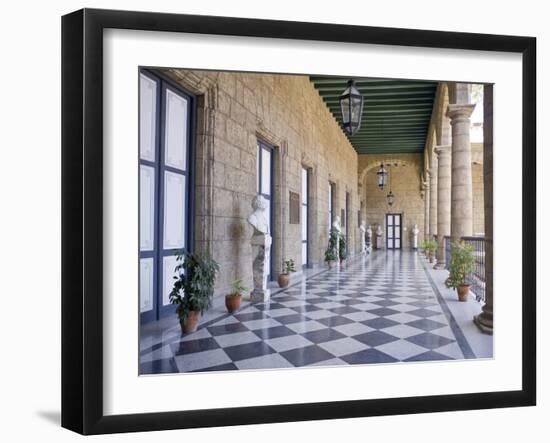 Palacio De Los Capitanes Generales, Havana, Cuba, West Indies, Central America-Ben Pipe-Framed Premium Photographic Print