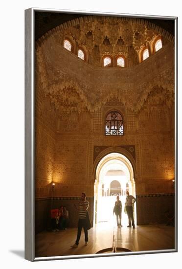Palacio De Los Leones, One of the Three Palaces That Forms the Palacio Nazaries, Alhambra-Yadid Levy-Framed Photographic Print