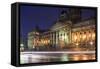 Palacio Del Congreso at Night, Buenos Aires, Argentina, South America-Ben Pipe-Framed Stretched Canvas