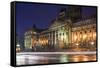 Palacio Del Congreso at Night, Buenos Aires, Argentina, South America-Ben Pipe-Framed Stretched Canvas