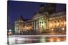 Palacio Del Congreso at Night, Buenos Aires, Argentina, South America-Ben Pipe-Stretched Canvas