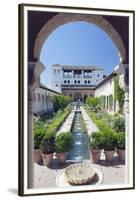 Palacio Del Generalife, Alhambra, Granada, Andalucia, Spain-Rob Tilley-Framed Premium Photographic Print