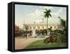 Palacio Del Gobierno General and Plaza De Armas, Habana, 1900-null-Framed Stretched Canvas