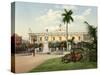 Palacio Del Gobierno General and Plaza De Armas, Habana, 1900-null-Stretched Canvas