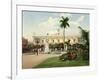 Palacio Del Gobierno General and Plaza De Armas, Habana, 1900-null-Framed Giclee Print